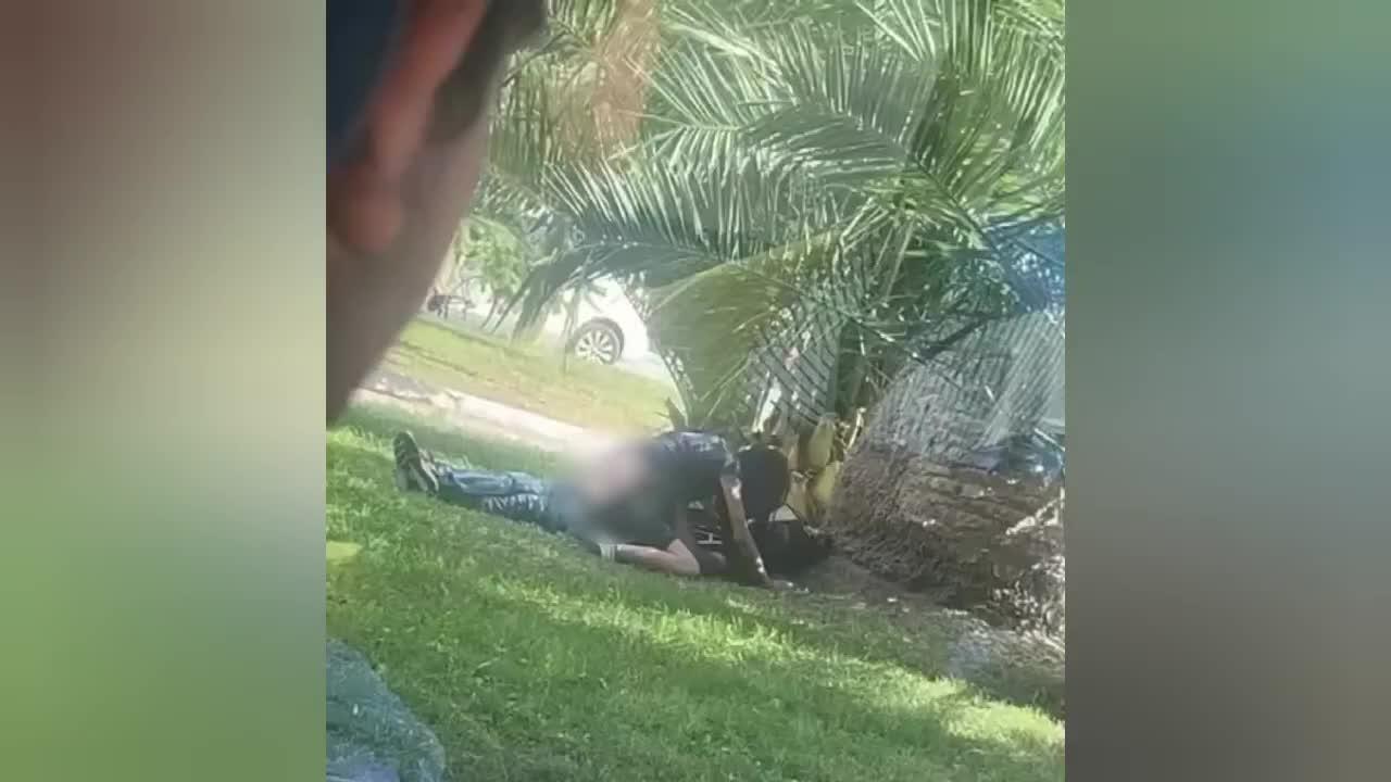 Foggia, sesso sul prato davanti alla stazione in pieno giorno, lui sotto e  lei sopra, per il ragazzo scatta foglio di via per 3 anni - VIDEO