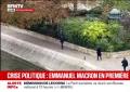 Francia, la camminata solitaria di Macron sulla rive della Senna, le immagini del presidente francese durante la crisi di governo - VIDEO