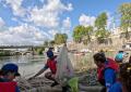 "Arca Blue Leaders", rimossi 100 kg di rifiuti galleggianti sul Tevere