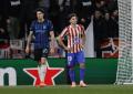 Inter beffata nel recupero in Champions, 2-1 per l'Atletico Madrid