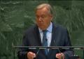Assemblea Onu, Guterres: "Palestinesi hanno diritto allo Stato, serve cessate il fuoco e rilascio ostaggi, soluzione a 2 Stati unica possibile" - VIDEO