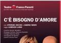 “C’è bisogno d’amore” filosofia e arte in scena al Teatro Franco Parenti