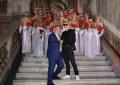 Gianni Molaro ha presentato domenica la nuova collezione sposa Stupor Mundi, l’eleganza di bianco nella suggestiva Reggia di Portici