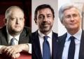 A sinistra Pierluigi Giverso (Anima), al centro Alessandro Varaldo (Aletti), a destra Saverio Perissinotto (Eurizon)