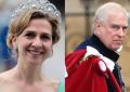 Cristina, Infanta di Spagna e il principe Andrea del Regno Unito