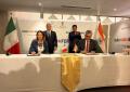 SIMEST e Indian Chamber of Commerce firmano un MoU a Mumbai per rafforzare la cooperazione Italia-India, alla presenza dei ministri Tajani e Goyal