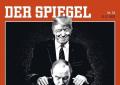 Der Spiegel, "Come Trump e Putin stanno attaccando l'Ue, due cattivi un obiettivo": la copertina che incita al riarmo contro il "nemico inesistente russo"