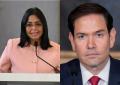 Delcy Rodriguez e Marco Rubio