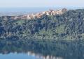 Lago di Nemi sulla Via Francigena nel Lazio
