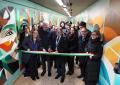 Inaugurato "Trame di Futuro", il progetto di arte pubblica per la riqualificazione della stazione Milano-Rogoredo, promosso da Saipem