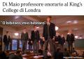 Di Maio professore onorario al King&rsquo;s College, i MEME: da &ldquo;o bibitaro mio bibitaro&rdquo; dal film &ldquo;L&rsquo;attimo fuggente&rdquo; al &ldquo;come si fa il prof?&rdquo;