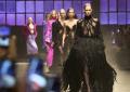 Nero carnale, gotico e conturbante, per lo show di Roberto Cavalli che veste la parte oscura dell&rsquo;anima femminile