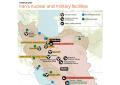 Mappa dei siti nucleari Iran
