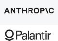 Anthropic e Palantir loghi