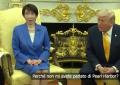 Gaffe di Trump con Takaichi: "Non vi abbiamo informato dell&rsquo;attacco all&rsquo;Iran? E voi con Pearl Harbor?", gelo della premier - VIDEO