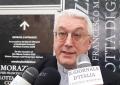 Monsignor Luca Bressan alla presentazione della mostra "Giacobbe lotta contro l'Angelo": "Le Olimpiadi sostengono un messaggio di pace"