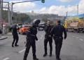 I momenti subito dopo l'attacco sull'autobus a Gerusalemme