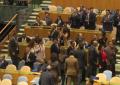 Netanyahu parla all'Onu, molti leader lasciano sala