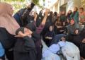 Madre culla bimbo morto in attacco Israele a campo profughi Gaza City