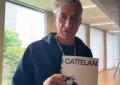 "Libro ideale per il bagno": Cattelan presenta "Beware of Yourself"