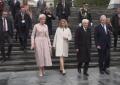 Mattarella a Bruxelles, visita alla Biblioteca Reale