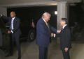 Trump accolto dall'imperatore Naruhito al Palazzo Imperiale di Tokyo