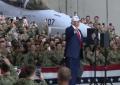 Giappone, Trump balla Y.M.C.A. dopo il discorso ai marinai Usa