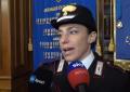 Sci, Federica Brignone giura come maresciallo dei Carabinieri