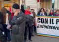Iran, la manifestazione di solidariet&agrave; in piazza del Campidoglio a Roma