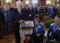 Mattarella agli atleti paralimpici: contribuite alla crescita civile