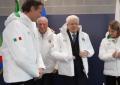 Mattarella con la giacca degli Azzurri: io fuori et&agrave; per le Olimpiadi