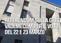 Referendum sulla Giustizia, come funziona il voto del 22 e 23 marzo