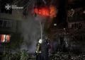 Ucraina, raid russi "su larga scala" in risposta a attacco a impianto chimico di Bryansk, 6 morti a Kiev, colpito asilo privato a Kharkiv - VIDEO