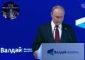Putin e le "reali intenzioni dell'Occidente": "Continua a fomentare affermando che una guerra con la Russia è alle porte" - VIDEO
