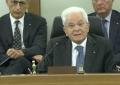 Mattarella: Csm garantisca trasparenza e neutralità