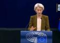 Guerra Ucraina, Von Der Leyen: "Lavoriamo al 19esimo pacchetto di sanzioni"