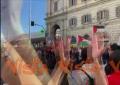 "Free Palestine", il coro dei manifestanti al corteo pro Gaza di Roma