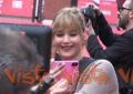 Jennifer Lawrence sul red carpet della Festa del Cinema di Roma