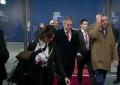 I leader europei arrivano al Consiglio Ue di Bruxelles. Tra gli altri, Meloni, Macron e Metsola