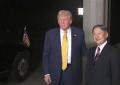 Trump ricevuto dall'Imperatore giapponese Naruhito a Palazzo Imperiale a Tokyo