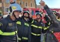 Crollo Torre dei Conti, ecco la squadra dei Vigili de Fuoco impiegata nei soccorsi ai Fori Imperiali