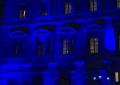 Giornata mondiale diabete, la facciata di Palazzo Madama illuminata di blu