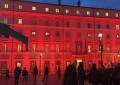 Giornata contro violenza su donne, la facciata di Palazzo Chigi illuminata di arancione