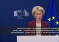 Von der Leyen: Stop al gas russo dal 2027, giorno storico per Ue