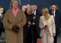 Meloni arriva al Consiglio Ue di Bruxelles