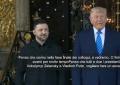 Trump riceve Zelensky a Mar-a-Lago: Sia lui che Putin vogliono un accordo