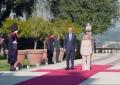 Merz accolto da Meloni a Villa Doria Pamphilj per il Vertice intergovernativo tra Italia e Germania