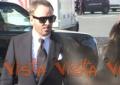 Tom Ford ai funerali di Valentino a Roma