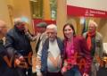 Occhetto compie 90 anni, l'abbraccio con i segretari Pd Veltroni, Schlein, Rutelli e Franceschini