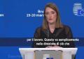 Metsola: Il Parlamento europeo sta accelerando su un accordo commerciale con gli Usa